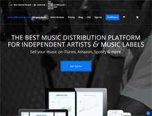 Tablet Screenshot of musicdiffusion.com